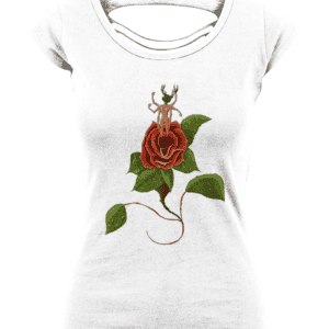 Dames Back Cut T-Shirt Catnapped