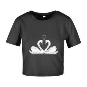 Ladies Cropped Tee Nabijheid die nekt