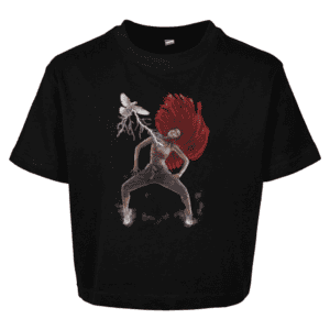 Girls Cropped Jersey Tee Pure Passie